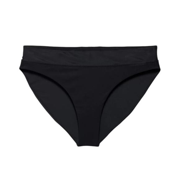 Prana Swimwear Summer Wave Bottom Black Large NEW NWT Beach Pool Vacation - Picture 1 of 6